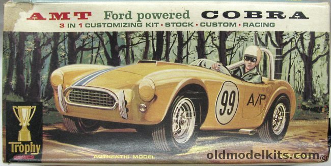 AMT 1/25 Ford Powered Shelby Cobra, 2170-150 plastic model kit